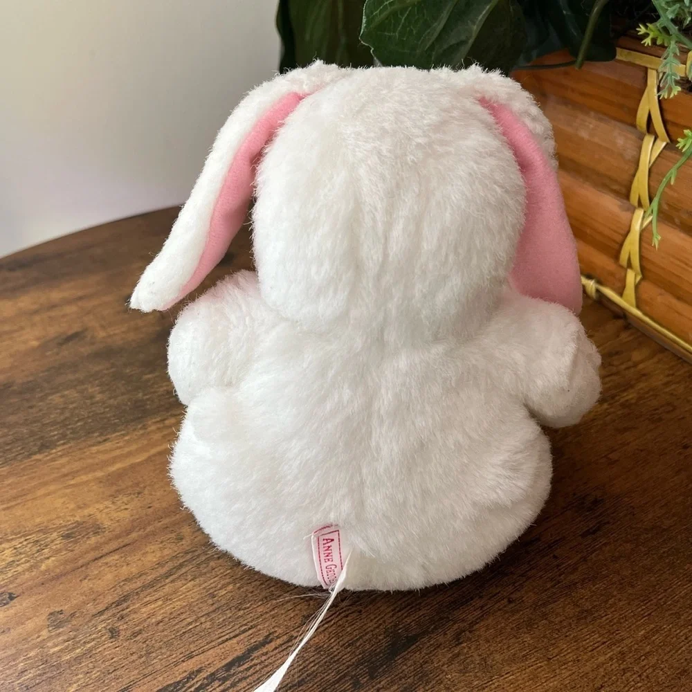 Vintage Anne Geddes Bunny Baby Doll Plush Collectible Nursery Decor